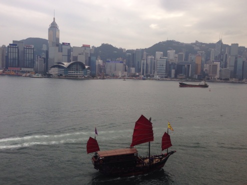 Victoria Harbour from IC HK Copyright Shelagh Donnelly