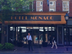 Hotel Monaco Alexandria Streetside Copyright Shelagh Donnelly